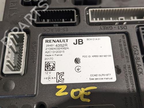Modulo electronico RENAULT ZOE (BFM_) R110 | BP29930341M83 