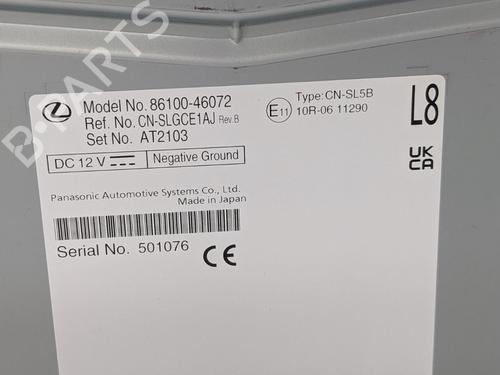 Radio LEXUS RZ (_BM1_) 300e (XEBM10) | BP29694653E6 