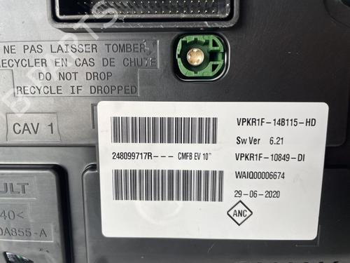 Kombinert Instrument RENAULT ZOE (BFM_) ZOE (BFMC, BFMD) | BP29902736C47 