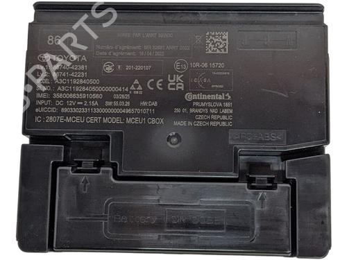 Module électronique LEXUS RZ (_BM1_) 300e (XEBM10) (204 hp) 29694615