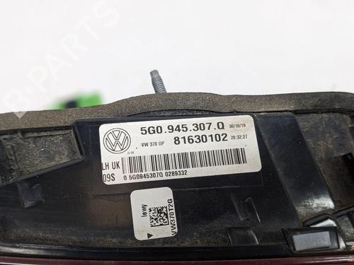 Venstre Baklys VW GOLF VII (5G1, BQ1, BE1, BE2) 1.4 TGI CNG | BP29691771C34