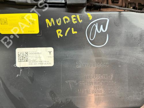 Front left panel TESLA MODEL 3 (5YJ3) EV AWD | BP31936796C58 