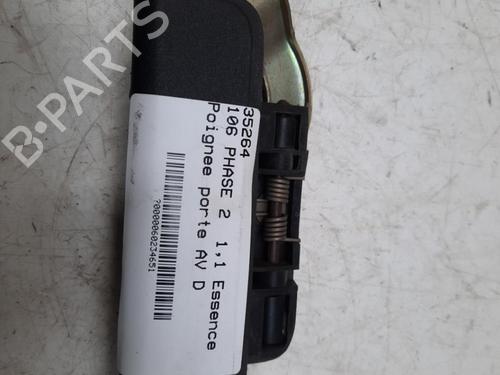 Used Front right exterior door handle PEUGEOT 106 II (1A_, 1C_) 1.1 i (60 hp) 28775518