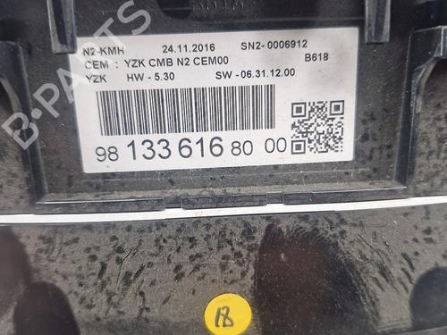 Instrument cluster CITROËN C3 III (SX) 1.2 PureTech 82 | BP28757398C47 