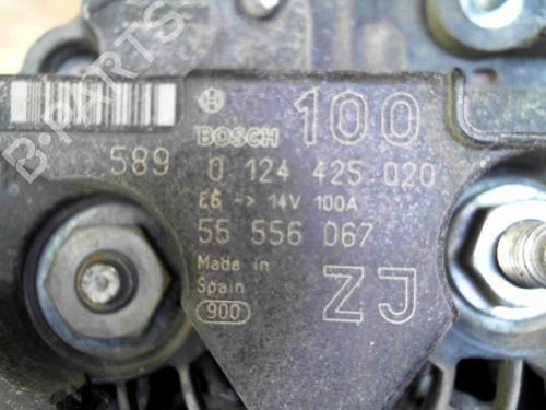Used Alternator Alternator OPEL ZAFIRA / ZAFIRA FAMILY B (A05) 1.6 (M75) (105 hp) 28754961 28754961
