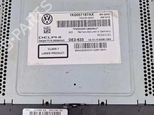 Radio VW GOLF VI (5K1) 1.6 TDI | BP28744937E6 