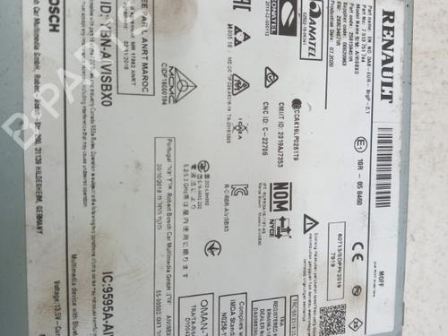 Radio RENAULT CLIO V (B7_) 1.5 Blue dCi 85 (B7AG) | BP28780871E6 