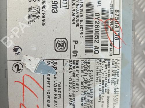 radio-peugeot-4007-vu_-vv_-2007-2008-2009-2010-2011-2012-2013-28767565 main image