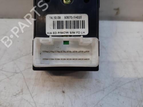 Used Left front window switch Left front window switch KIA CEE'D Hatchback (ED) 1.6 CRDi 115 (115 hp) 28771331 28771331