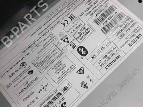 Radio RENAULT TWINGO III (BCM_, BCA_) 0.9 TCe 90 (BCM9, BCM2) | BP32335273E6 - Image 3