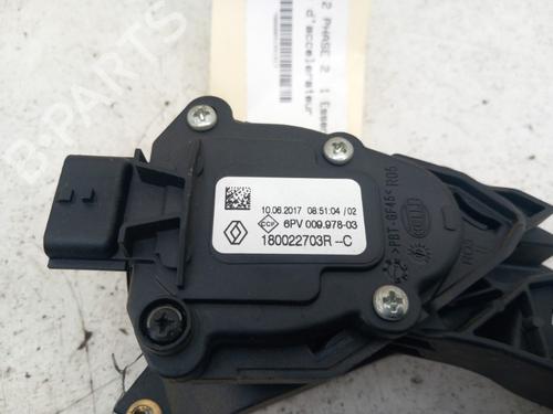 Used Pedal Pedal DACIA SANDERO II 1.0 SCe 75 (B8JC, B8JD, B8NC) (73 hp) 28734169 28734169