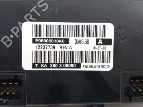 AC Styreenhet / Manøvreringsenhet CHRYSLER VOYAGER IV (RG, RS) 2.5 CRD (141 hp) 28773806