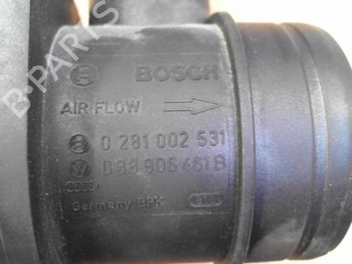 Mass air flow sensor VW GOLF PLUS V (5M1, 521) 1.9 TDI | BP28777687M95