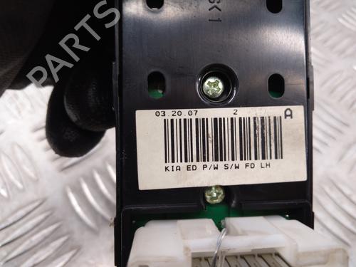 Left front window switch KIA CEE'D Hatchback (ED) 1.6 CRDi 90 | BP28779361I27 - Image 3