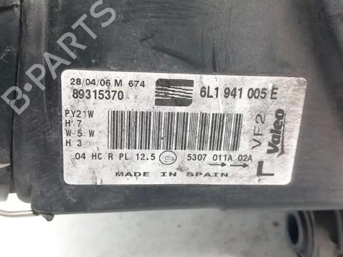 Left headlight SEAT IBIZA III (6L1) 1.4 16V | BP28741247C28 