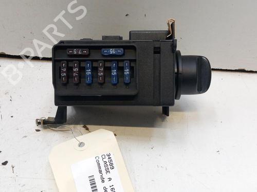 Used Headlight switch MERCEDES-BENZ A-CLASS (W168) A 140 (168.031, 168.131) (82 hp) 28756205