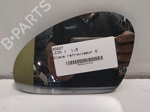 Used Left mirror glass SEAT LEON (1M1) 1.9 TDI (110 hp) 28759403