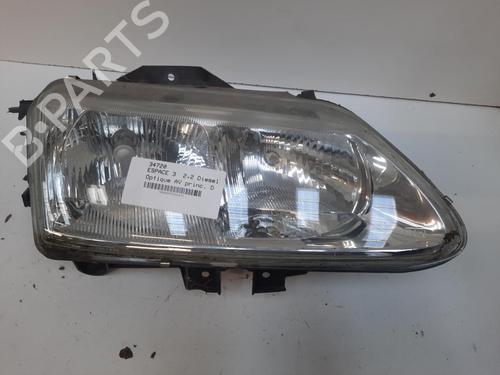 Used Right headlight Right headlight RENAULT ESPACE III (JE0_) 2.2 dCi (JE0K) (130 hp) 28747230 28747230