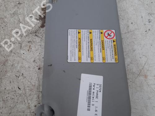 Used Right sun visor MAZDA 3 (BK) 1.6 (BK14) (105 hp) 28752494