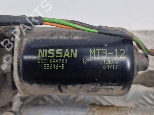 Used Front wiper motor NISSAN MICRA III (K12) 1.2 16V (80 hp) 28742586