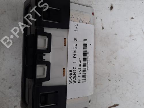 Display für RENAULT SCÉNIC I MPV (JA0/1_, FA0_) 1.9 dCi (JA05, JA1F) (102 hp) 28776299