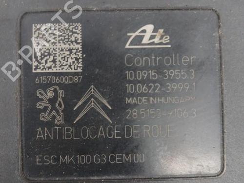 ABS pump CITROËN C3 II (SC_) 1.6 BlueHDi 100 | BP28784188M43 