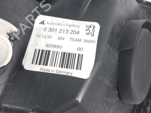 Used Right headlight Right headlight PEUGEOT 407 SW (6E_, 6D_) 2.0 (136 hp) 28736806 28736806