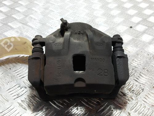 Right front brake caliper HYUNDAI TUCSON (JM) 2.0 CRDi | BP28761924M104
