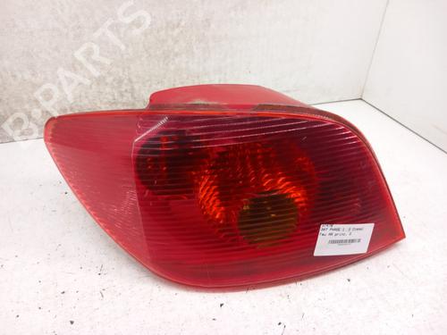 Used Left taillight PEUGEOT 307 (3A/C) 2.0 HDi 110 (107 hp) 28743665
