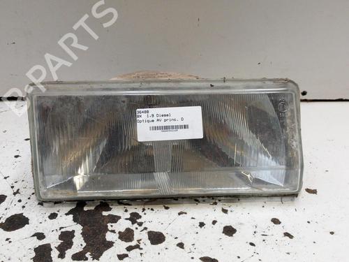 Used Right headlight Right headlight CITROËN BX (XB-_) 19 D (69 hp) 28778211 28778211