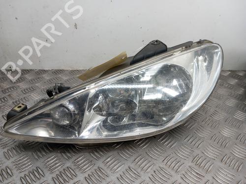 Used Left headlight Left headlight PEUGEOT 206 Hatchback (2A/C) [1998-2012] 33829115 33829115