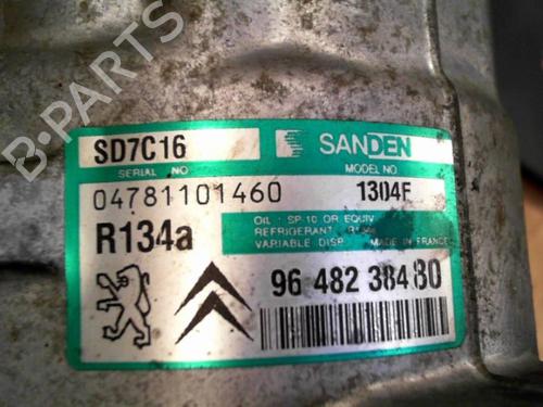 AC compressor PEUGEOT 407 (6D_) 1.6 HDi 110 (6D9HZC, 6D9HYC) | BP28777462M34 