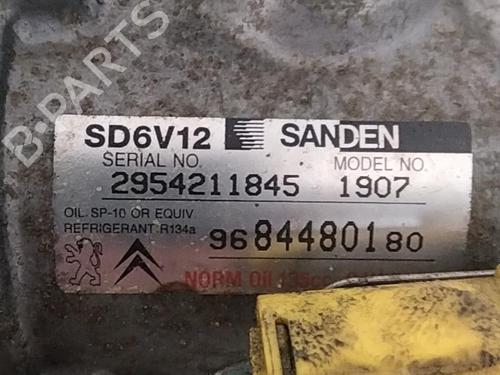 Used AC compressor AC compressor PEUGEOT 206+ (2L_, 2M_) 1.4 HDi eco 70 (68 hp) 28758059 28758059