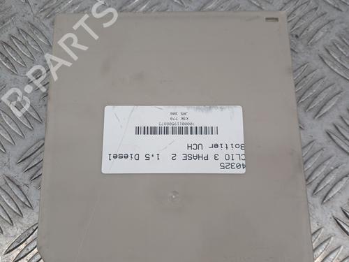 Fuse box RENAULT CLIO III (BR0/1, CR0/1) 1.5 dCi (C/BR0G, C/BR1G) | BP31993696E1