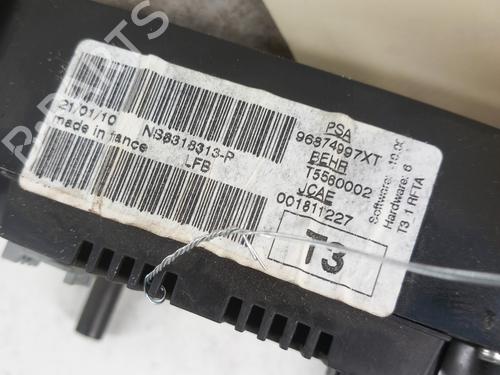 Climate control PEUGEOT 206+ (2L_, 2M_) 1.4 HDi eco 70 | BP28737525I5 