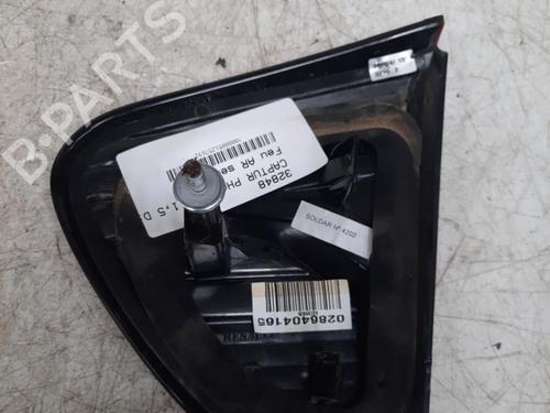 Venstre baglygte bagklap RENAULT CAPTUR I (J5_, H5_) 1.5 dCi 90 (J5N4, J5M5, J5MW, J5M6, J5AL, J5AJ) (90 hp) 28763366