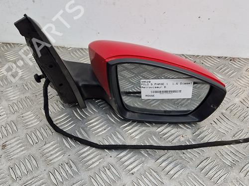 Used Right mirror VW POLO V (6R1, 6C1) 1.6 TDI (90 hp) 28742135