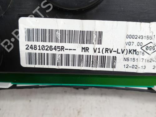 Used Instrument cluster Instrument cluster DACIA SANDERO II 1.5 dCi (90 hp) 28743045 28743045