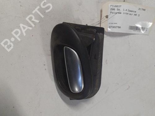 Højre bagtil invendig håndtag PEUGEOT 206 SW (2E/K) 1.4 (75 hp) 28765548