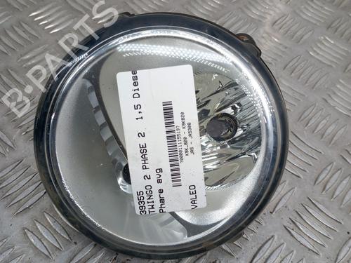 Used Left front fog light RENAULT TWINGO II (CN0_) 1.5 dCi 75 (75 hp) 28745657