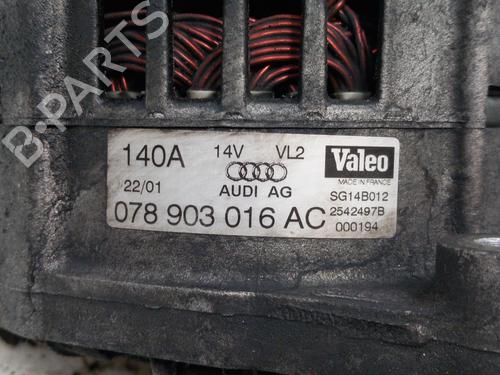 Used Alternator Alternator AUDI A4 B6 (8E2) 2.5 TDI quattro (180 hp) 28766866 28766866