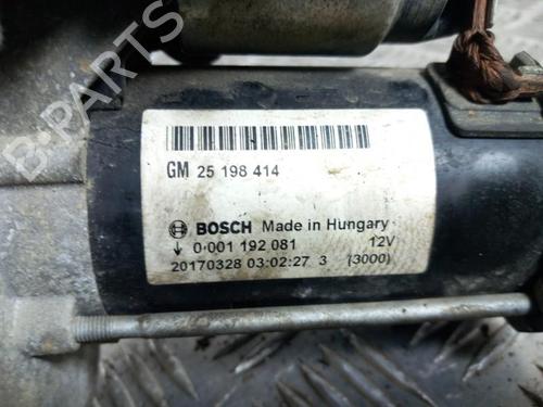 Used Starter Starter OPEL CORSA E (X15) 1.4 (08, 68) (90 hp) 28740418 28740418