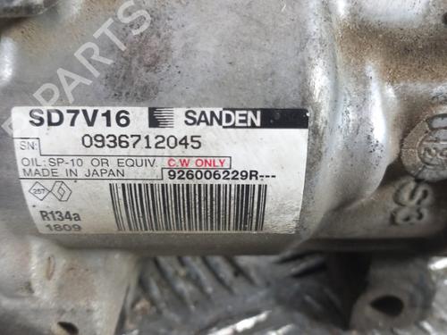 AC compressor DACIA DUSTER (HS_) 1.5 dCi | BP28734030M34