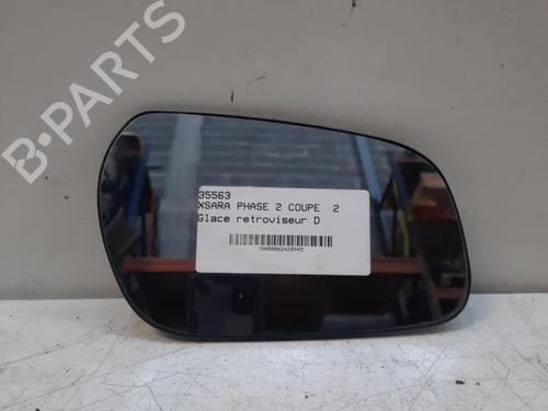Used Right mirror glass CITROËN XSARA Coupe (N0) 2.0 HDI 90 (90 hp) 28771329