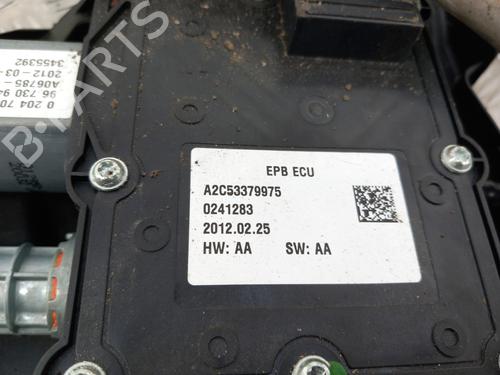 Electric handbrake PEUGEOT 3008 I MPV (0U_) 1.6 HDi | BP28740094E5 