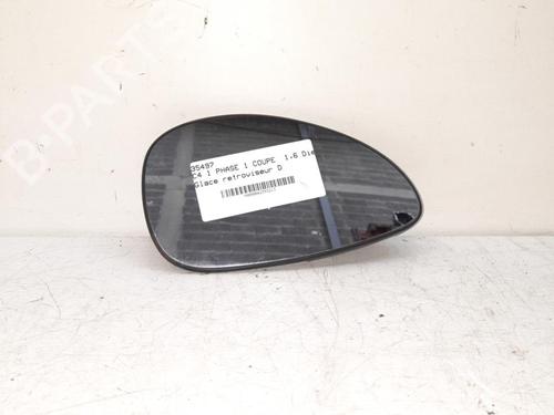 Used Right mirror glass CITROËN C4 Coupe (LA_) 1.6 HDi (109 hp) 28786356