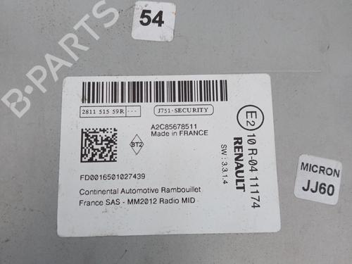Radio RENAULT CAPTUR I (J5_, H5_) 1.2 TCe 120 | BP33634695E6 - Image 2