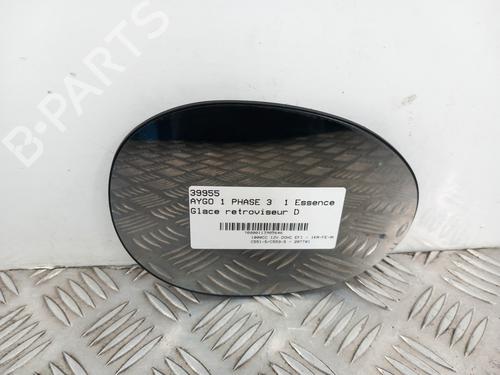 Used Right mirror glass Right mirror glass TOYOTA AYGO (_B1_) 1.0 (KGB10_, KGB10R) (68 hp) 29615671 29615671