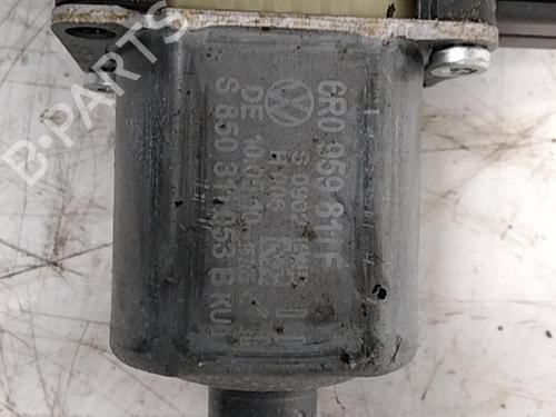Rudehejsemotor bagstkærm venstre VW POLO V (6R1, 6C1) 1.6 TDI (90 hp) 28790161