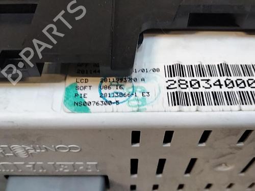 Used Display monitor Display monitor RENAULT LAGUNA III Grandtour (KT0/1) 2.0 dCi (KT01, KT08, KT09, KT0K, KT12, KT1D, KT1W) (150 hp) 28759261 28759261